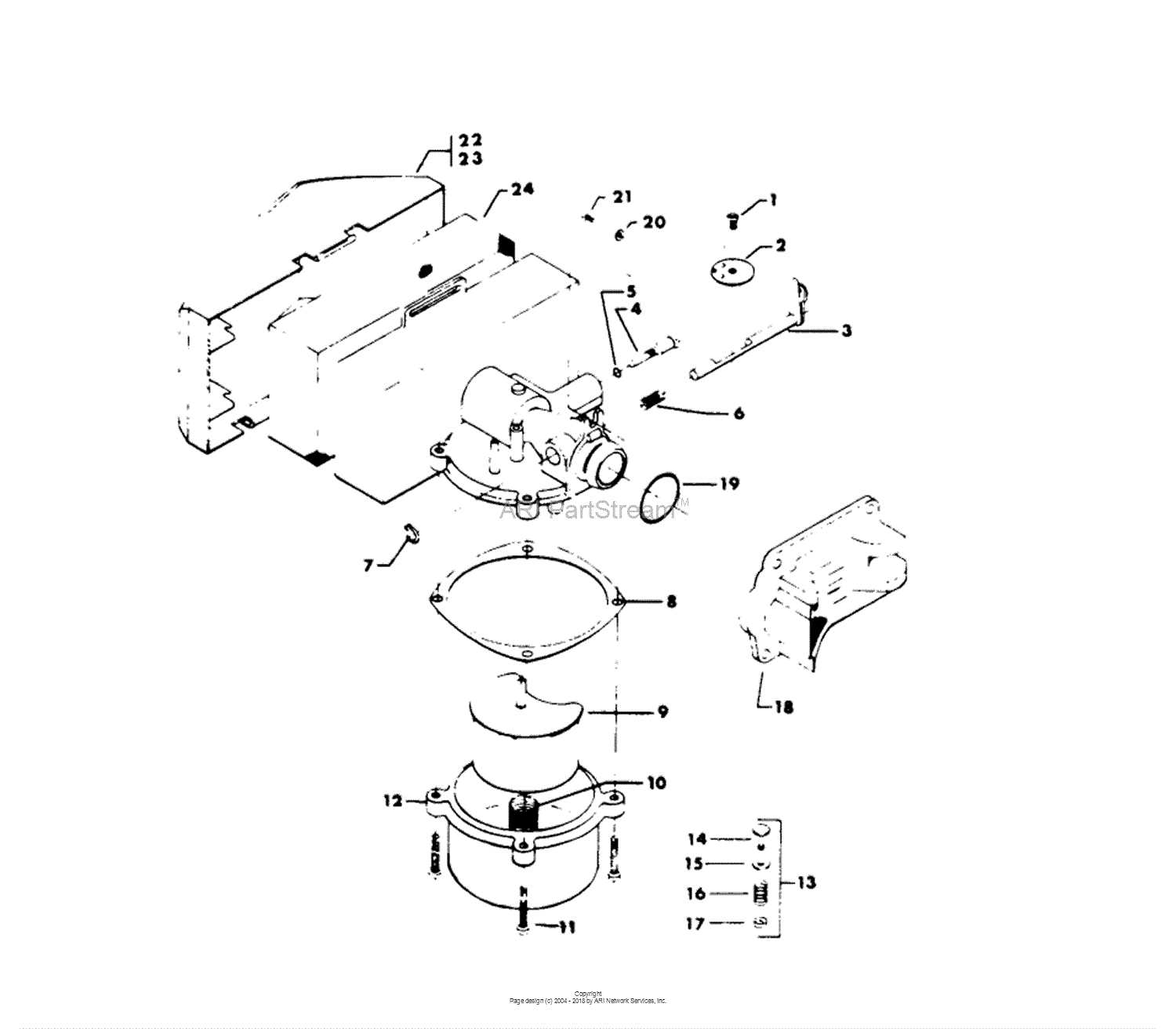 lawn mower carburetor parts diagram