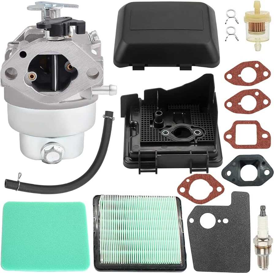 lawn mower carburetor parts diagram