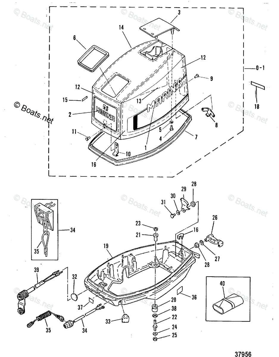 mariner parts diagram