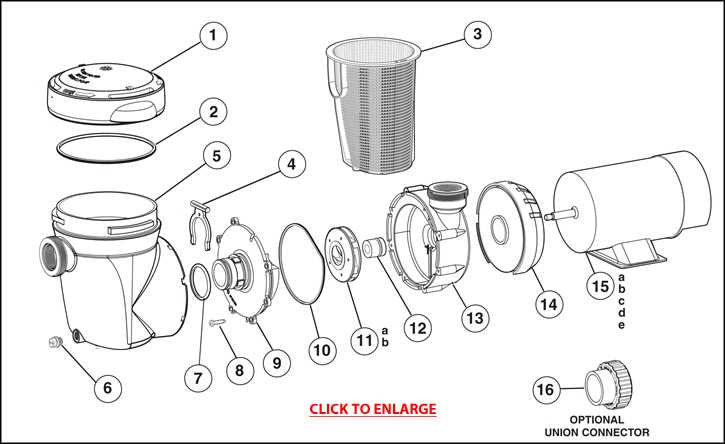 hayward super pump 2 parts diagram