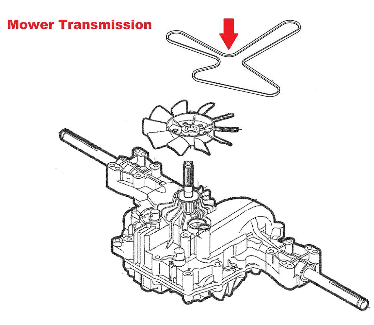 husqvarna yth22v46 deck parts diagram