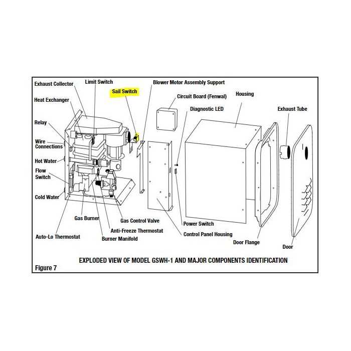 girard tankless water heater parts diagram