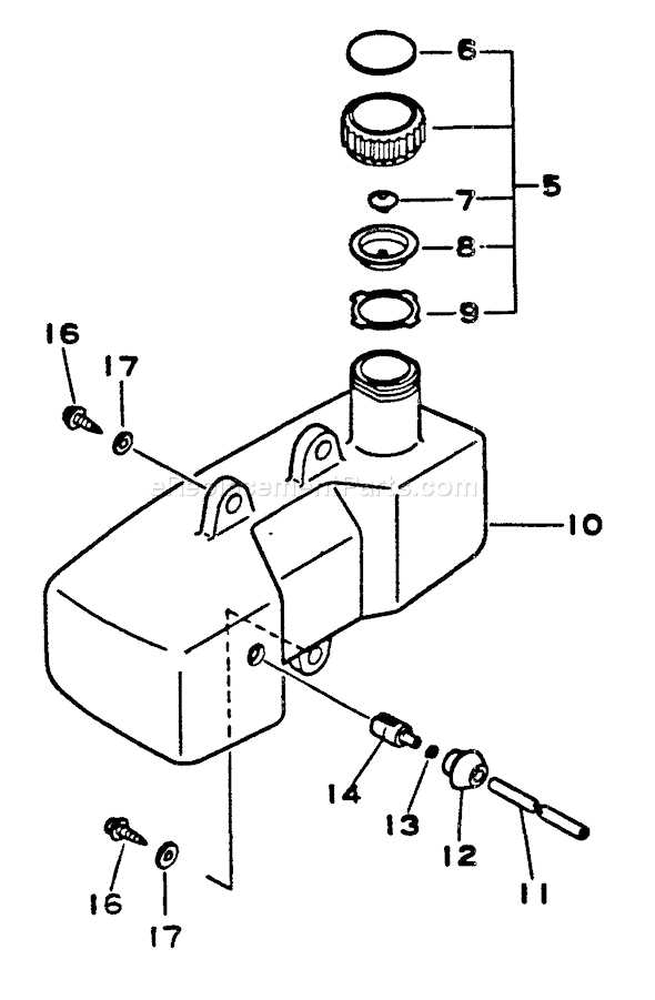 mantis tiller parts diagram