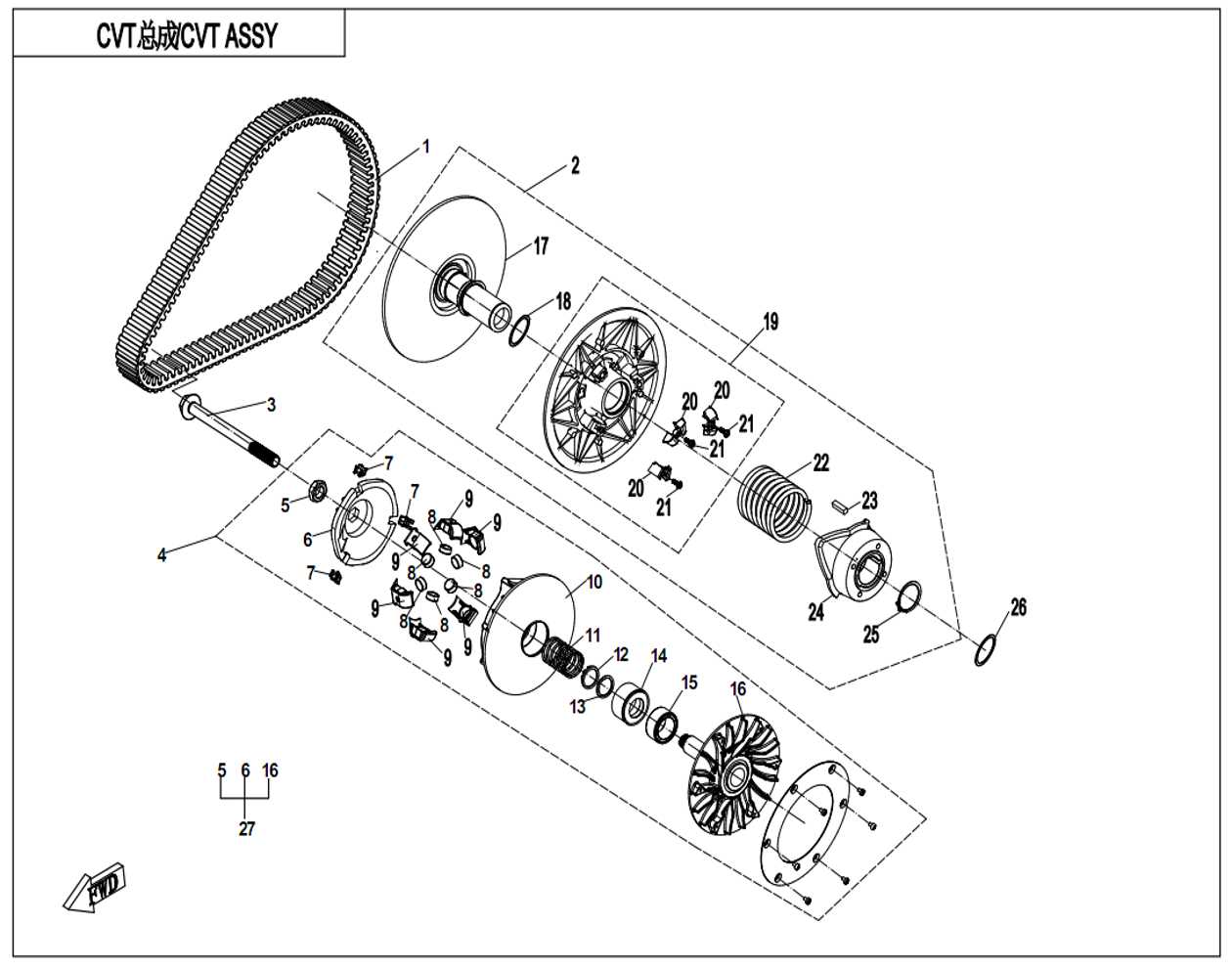 cf moto 800 parts diagram