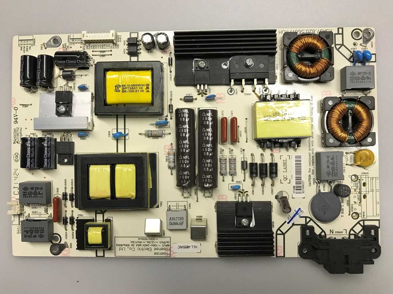 led tv parts diagram