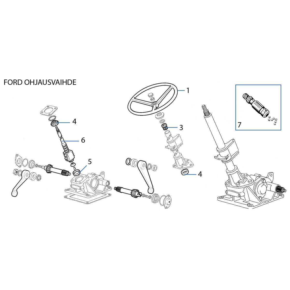 ford 3930 parts diagram