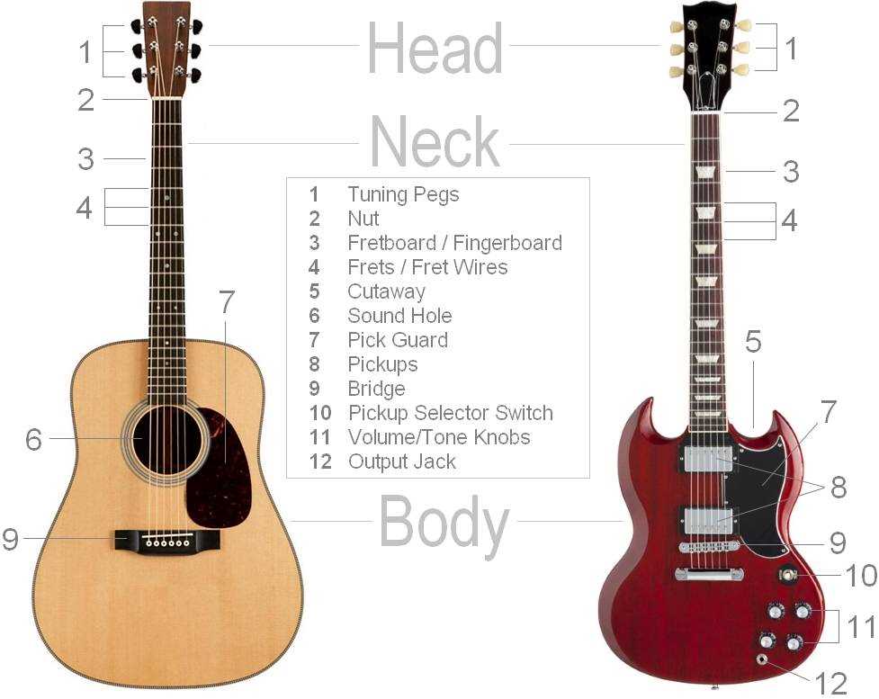 les paul guitar parts diagram