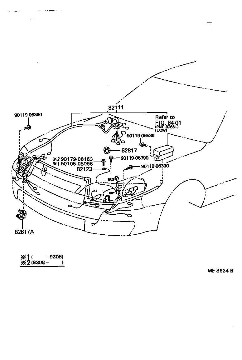 lexus es300 parts diagram