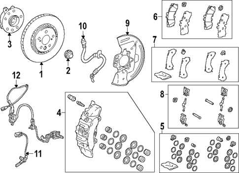 lexus rx350 parts diagram