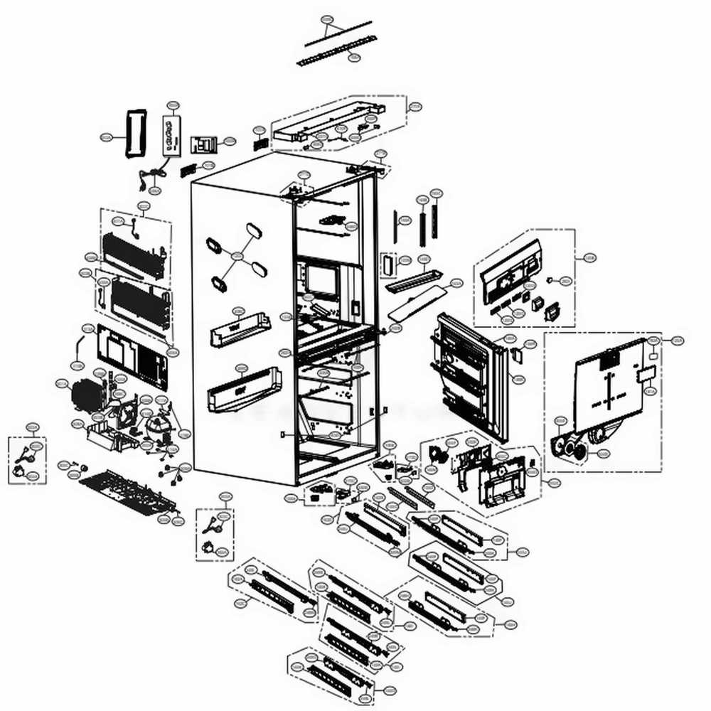 lg fridge parts diagram