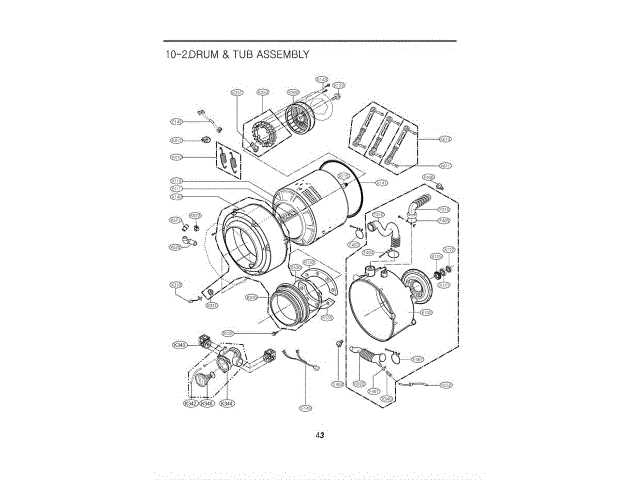 lg tromm washing machine parts diagram