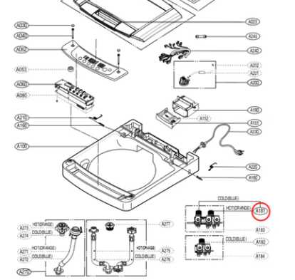 lg waveforce washer parts diagram