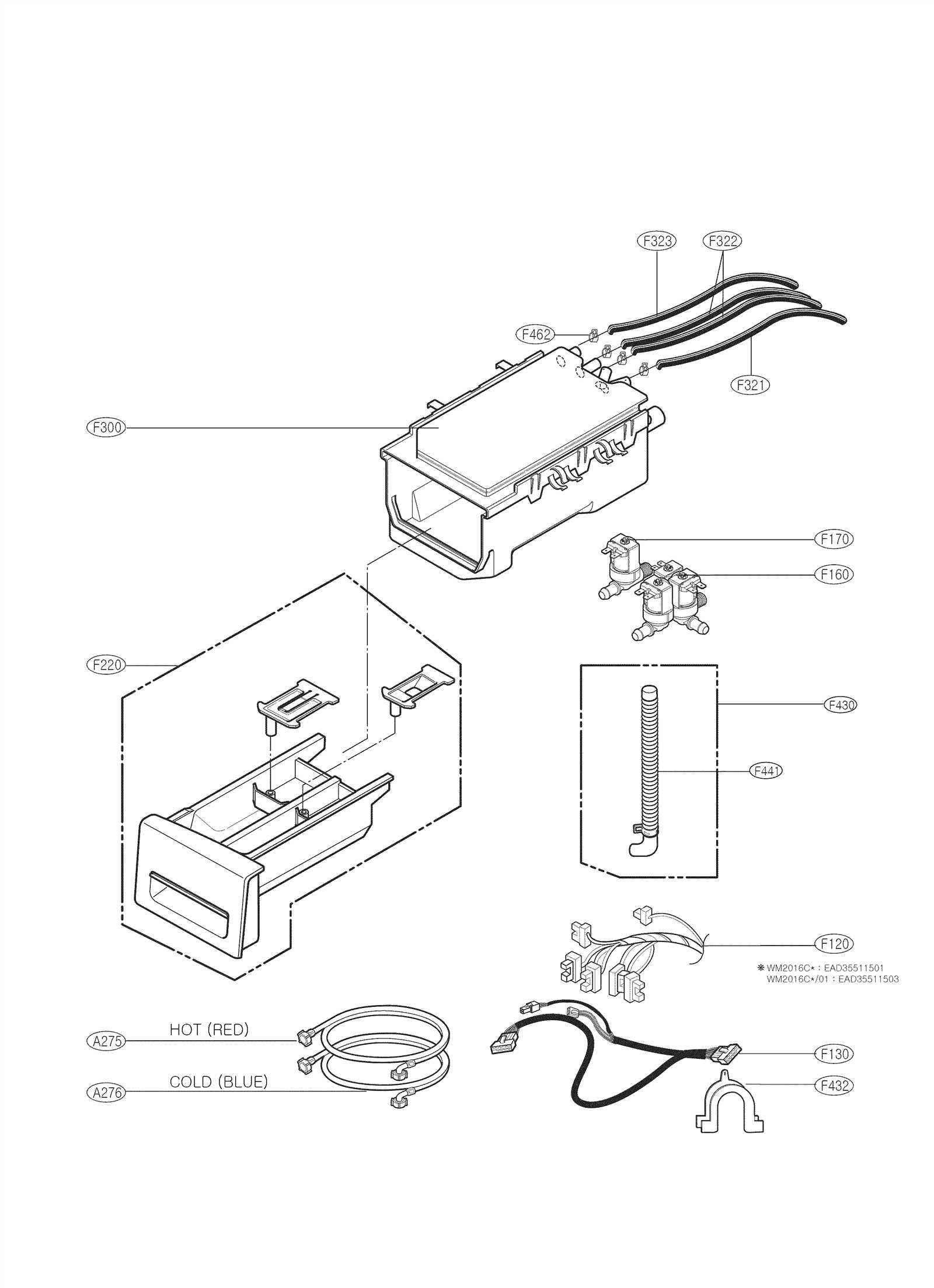 lg wm2016cw parts diagram