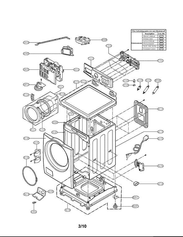 lg wm2487hrma parts diagram