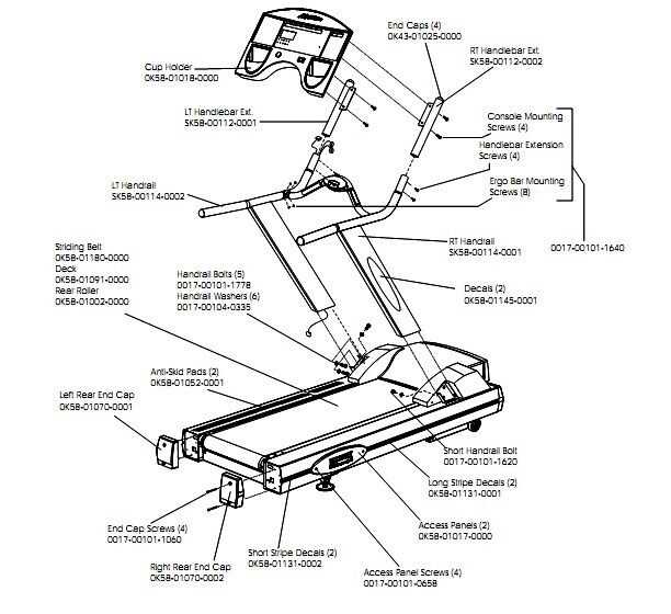 life fitness parts diagrams