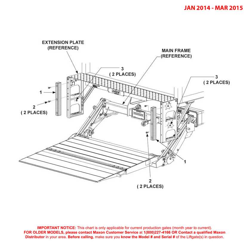 liftgate parts diagram