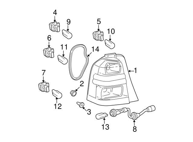 light socket parts diagram