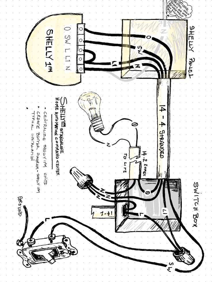 light switch parts diagram