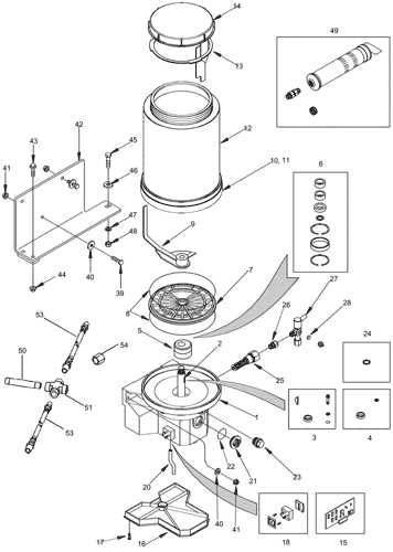 lincoln grease gun parts diagram