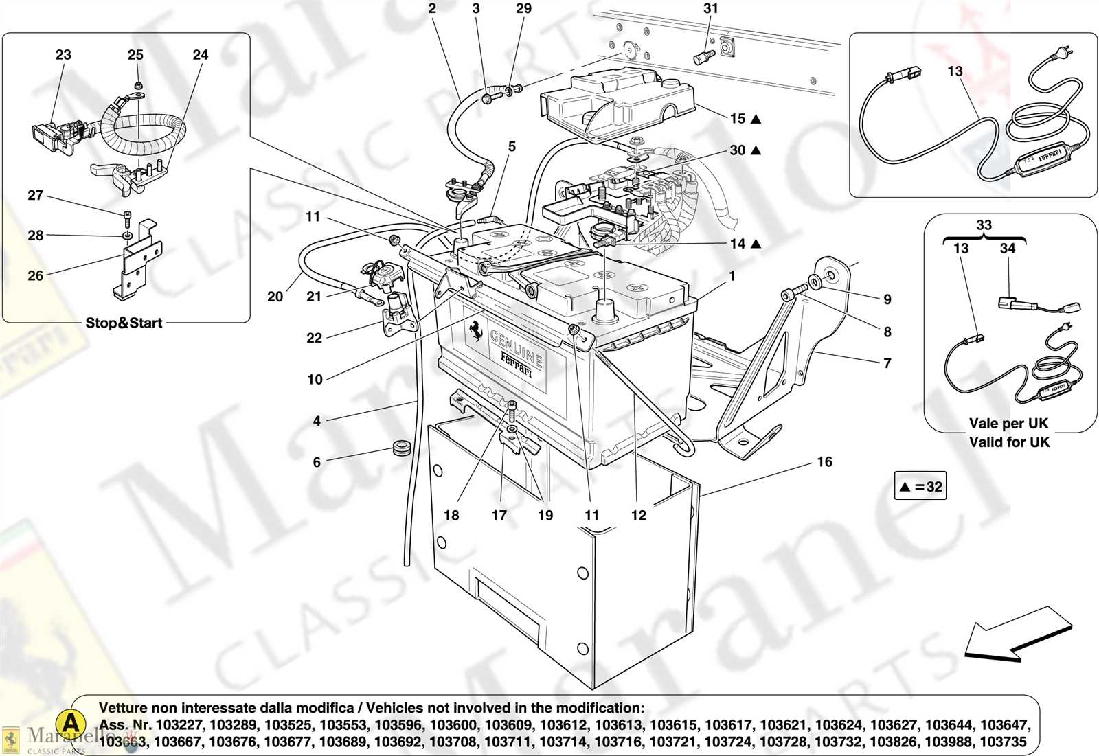 battery parts diagram