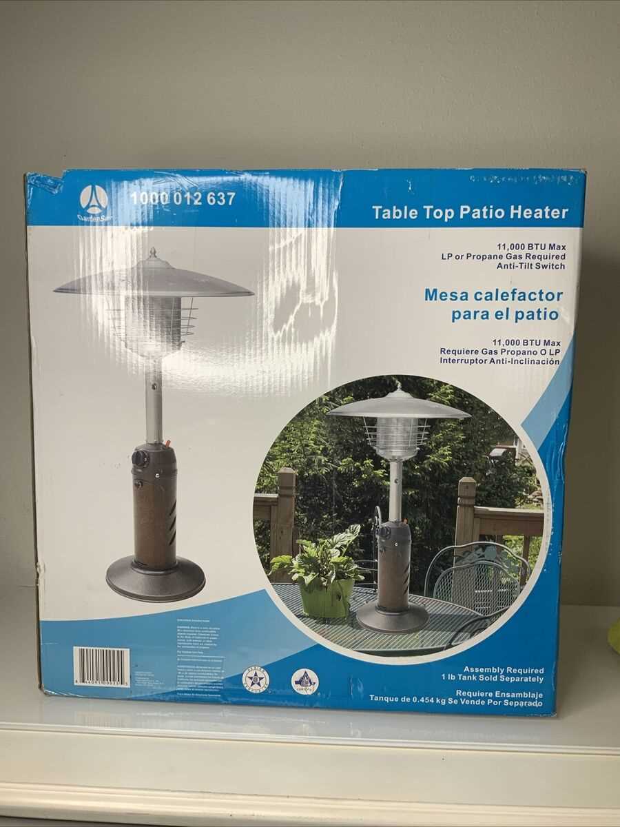 living accents patio heater parts diagram