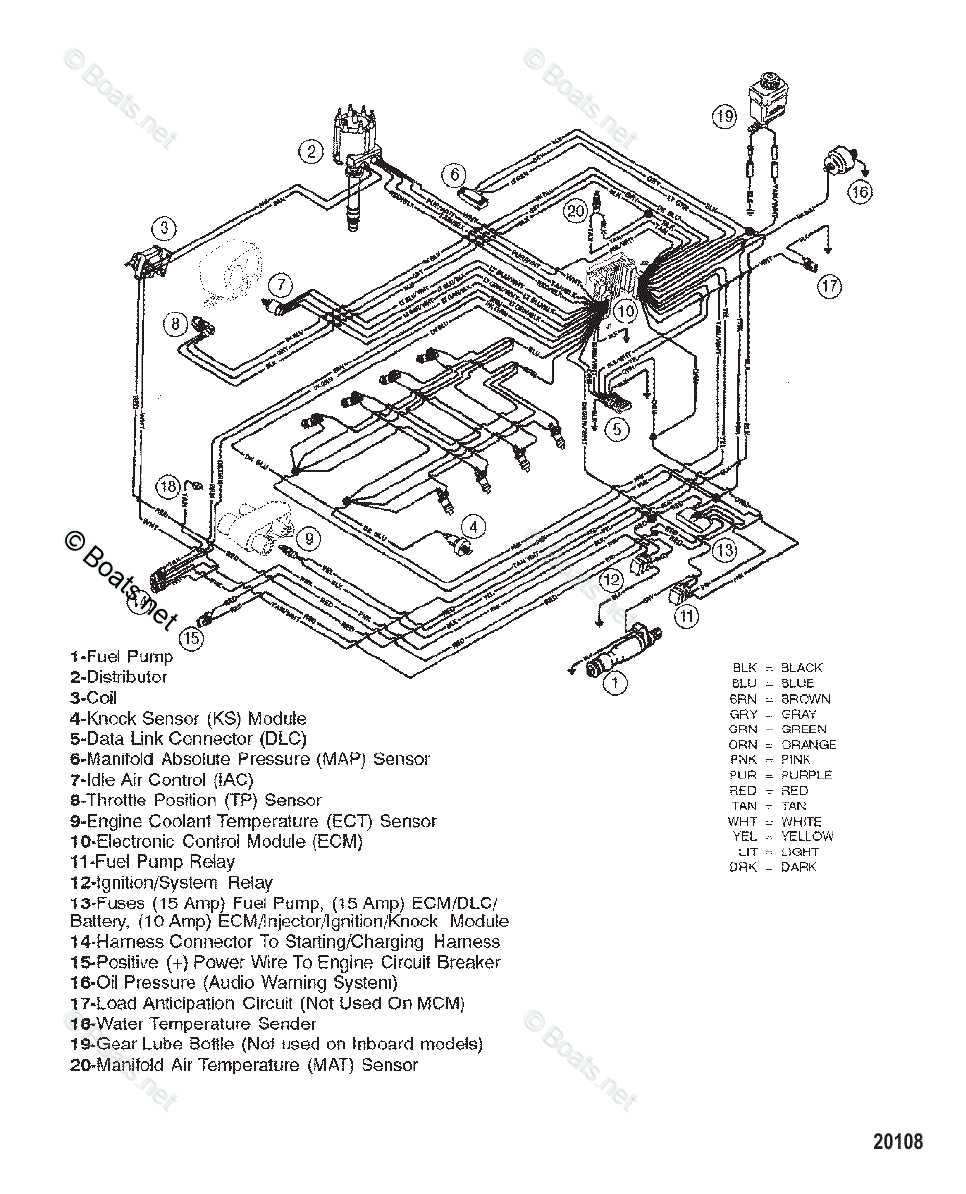 mercruiser 7.4 parts diagram