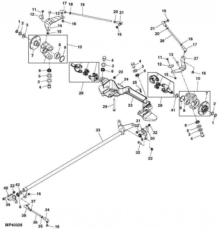 john deere x534 parts diagram
