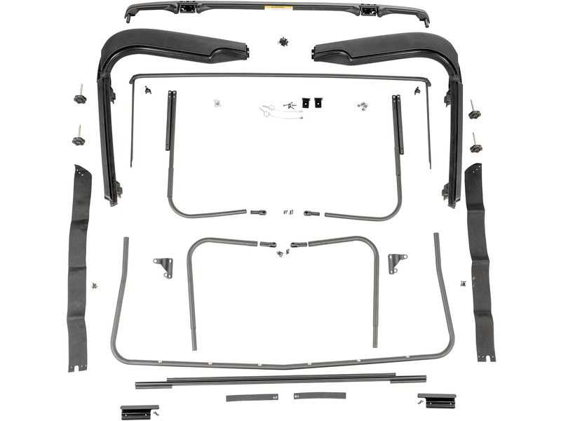 jeep wrangler jk soft top parts diagram