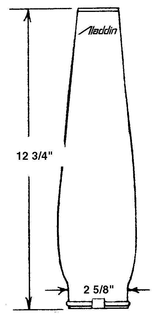 aladdin lamp parts diagram