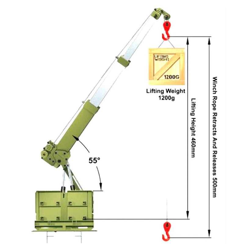 mobile crane parts diagram