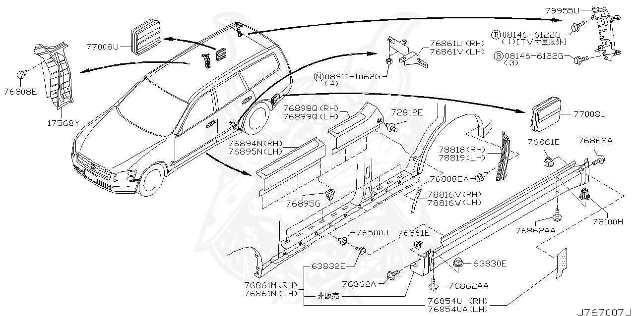 chrysler town and country body parts diagram