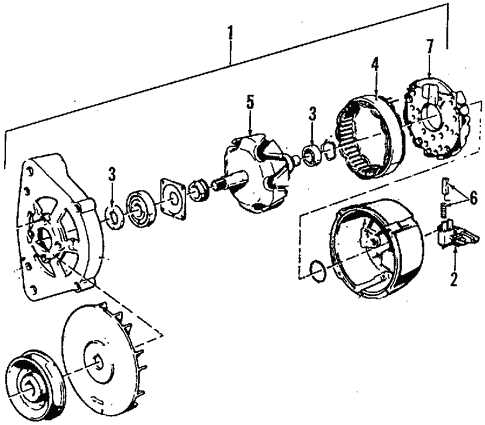 bosch alternator parts diagram