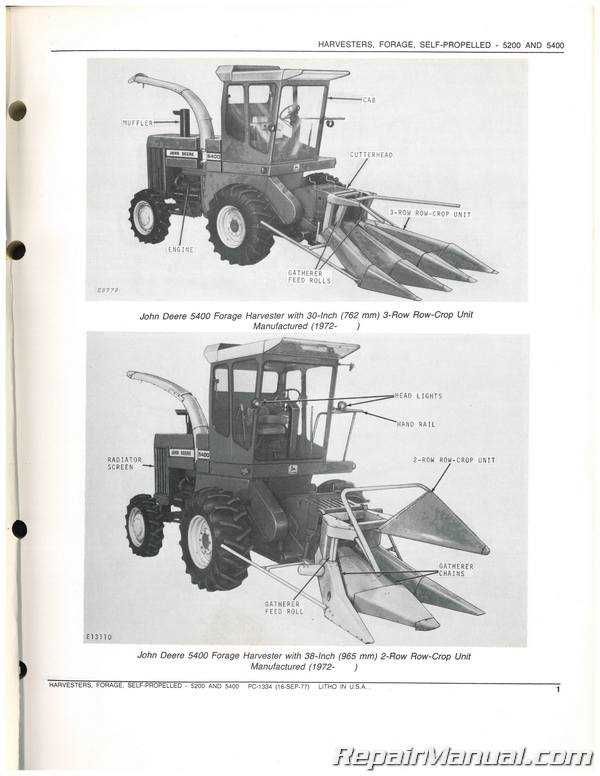 john deere 5200 parts diagram