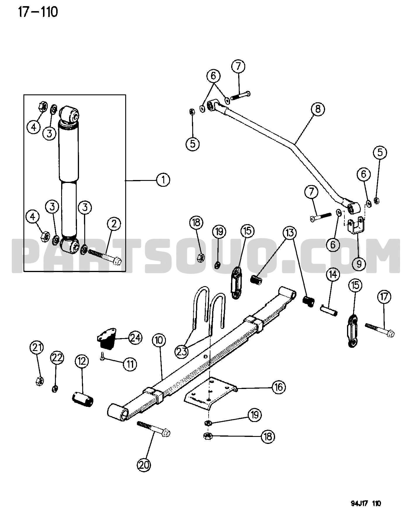 oem jeep parts diagram