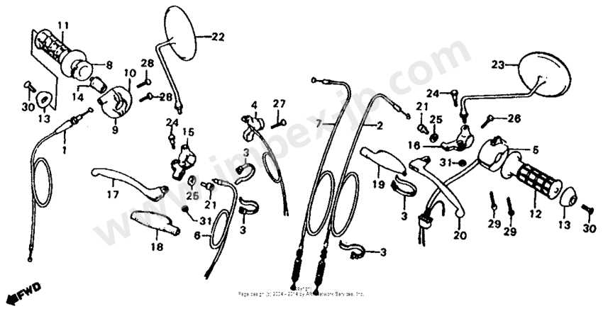 honda xl185s parts diagram