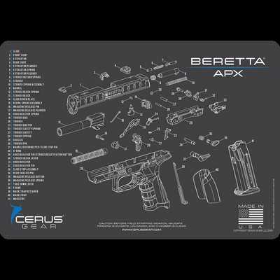 beretta 92fs parts diagram