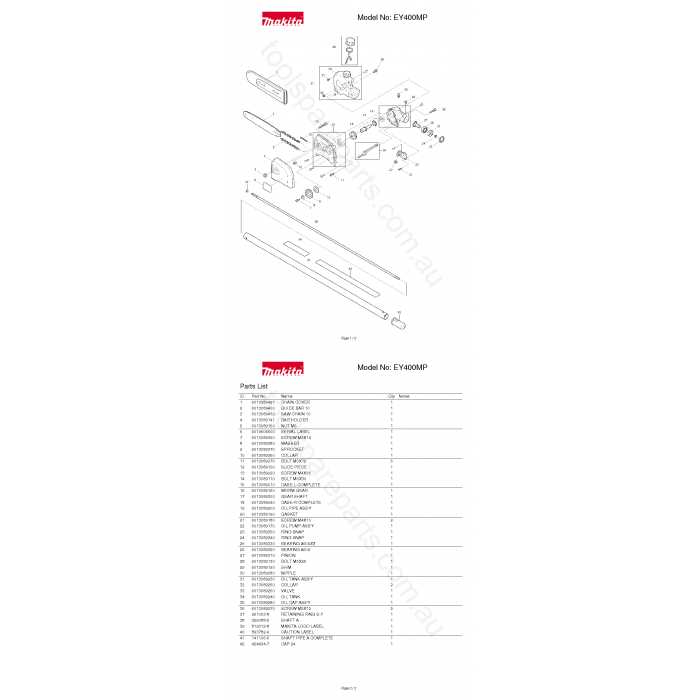 makita circular saw parts diagram