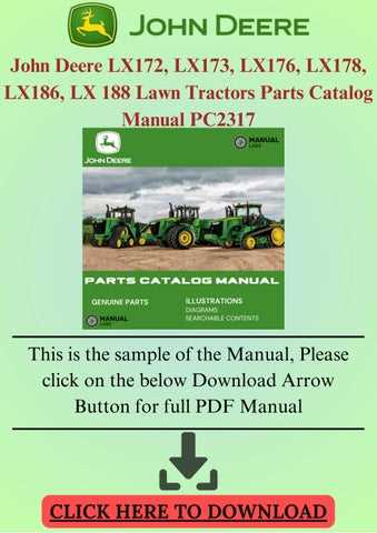 lx176 parts diagram