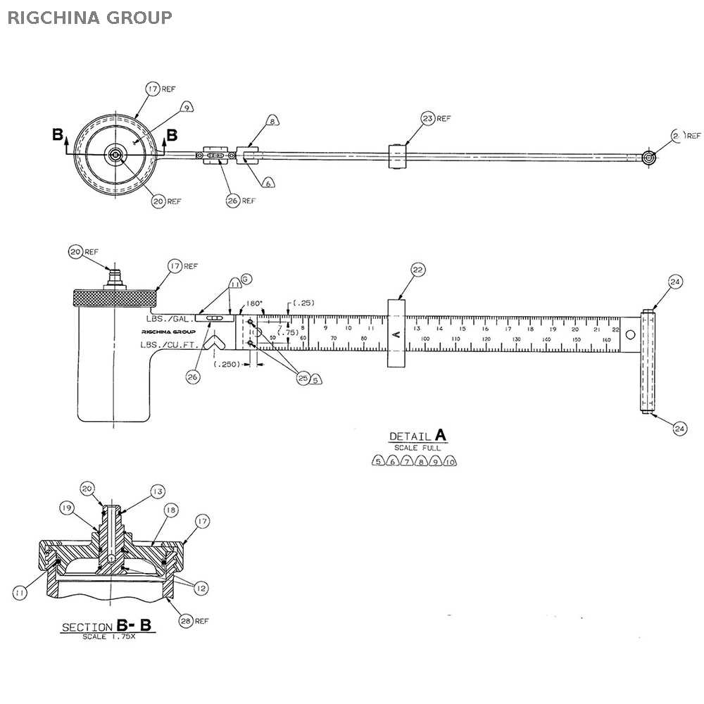 balance scale parts diagram