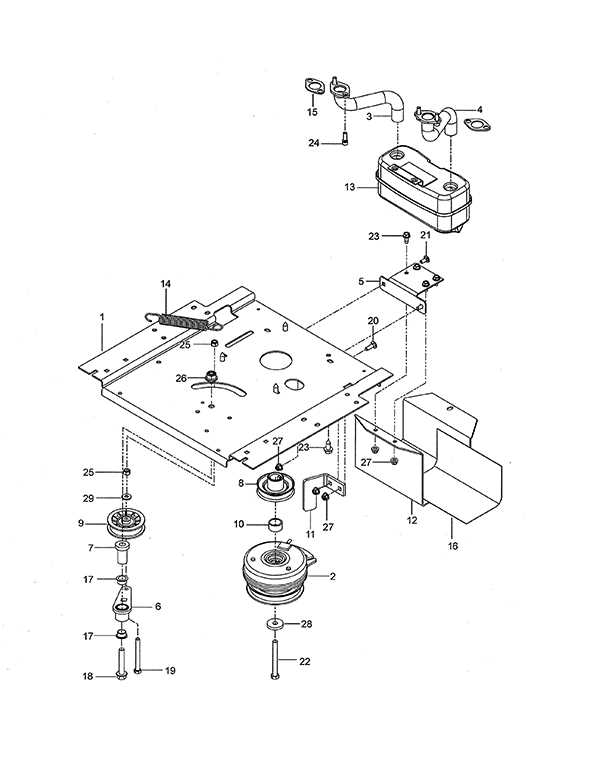 husqvarna z246 parts diagram