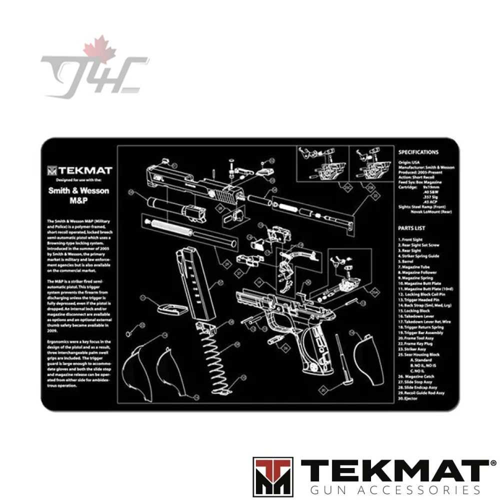 m&p parts diagram