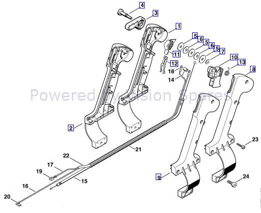 magnum stihl br 800 parts diagram