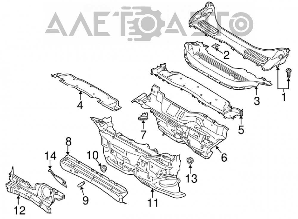 2016 ford escape parts diagram