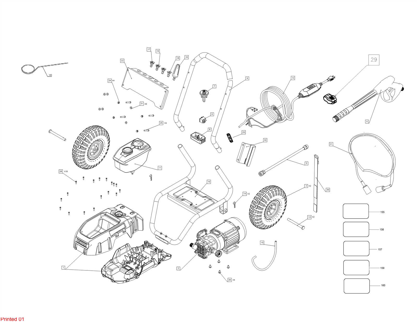 dwpw2400 parts diagram