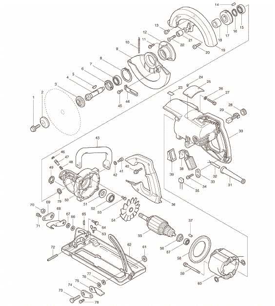 makita 5007f parts diagram