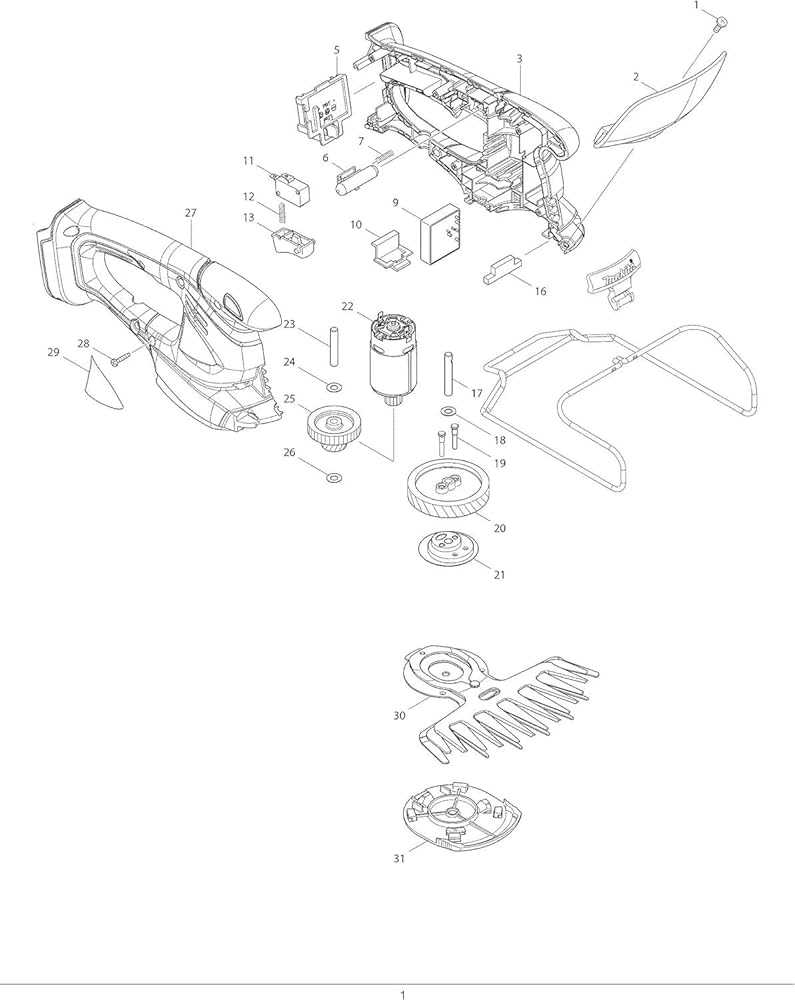 makita 5007f parts diagram