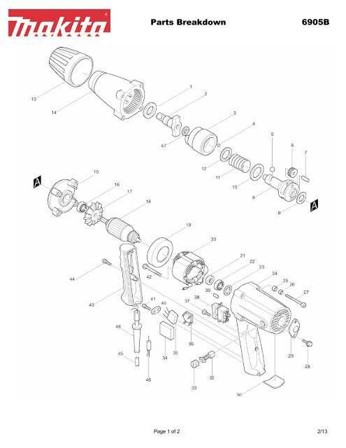 makita 5007mg parts diagram