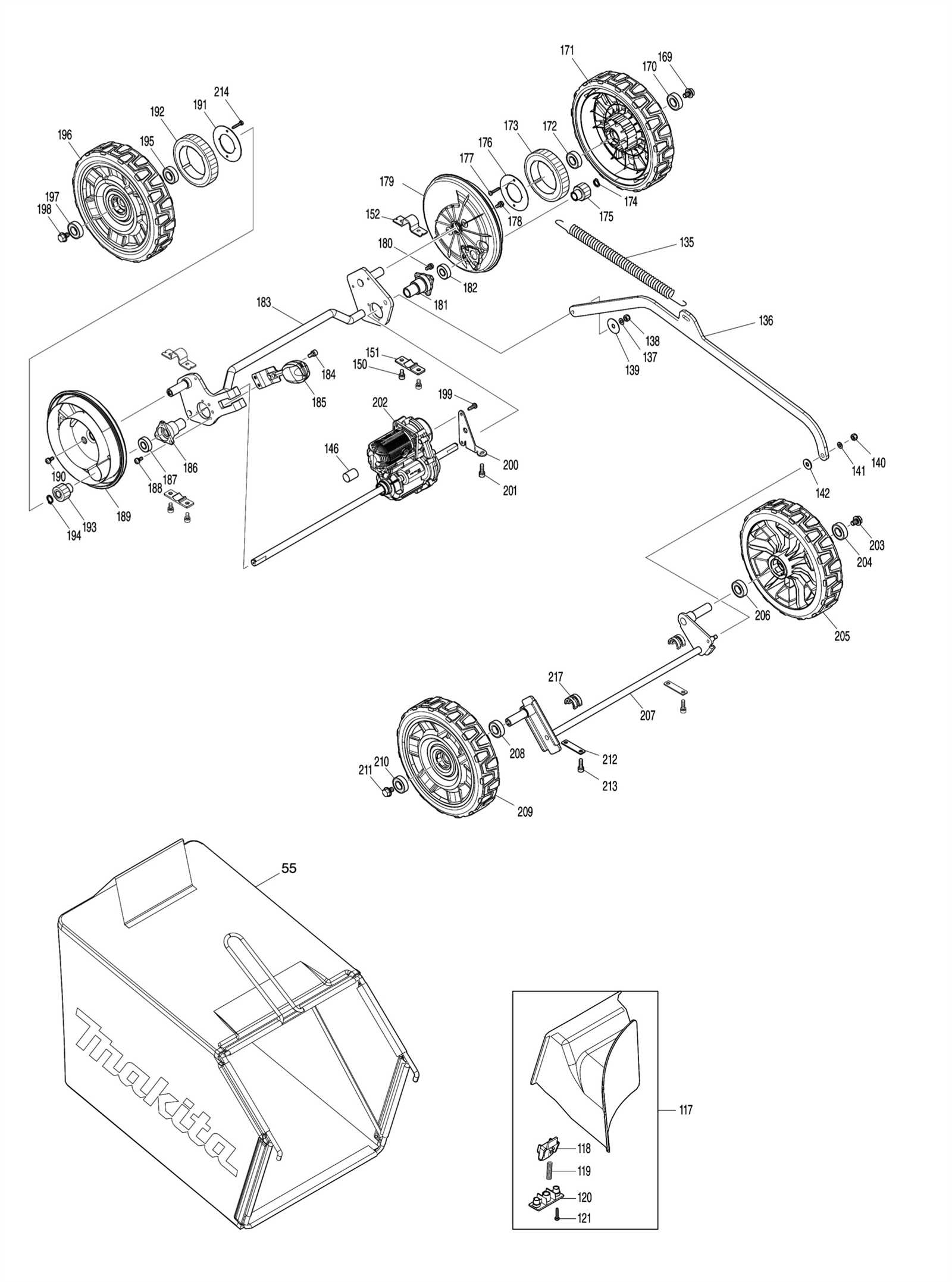 makita 9005b parts diagram