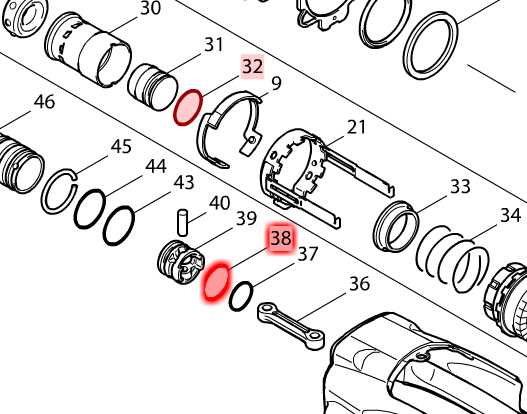 makita hr4002 parts diagram