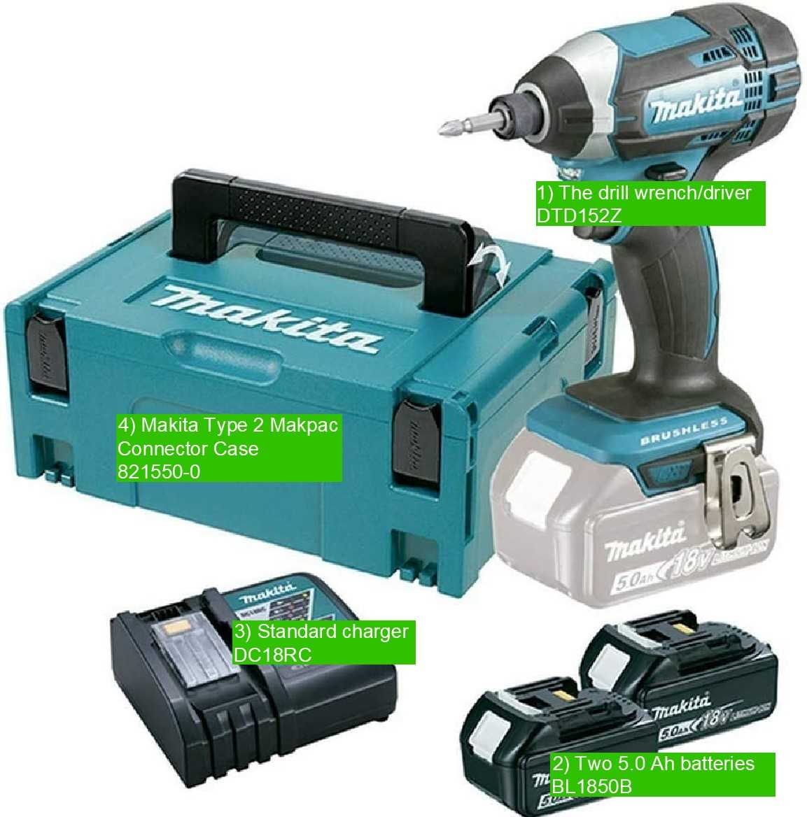 makita impact driver parts diagram